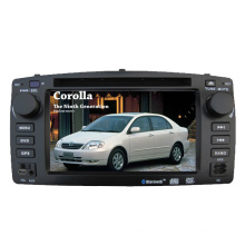 2DIN Car DVD-Player Fit für Toyota Corolla E120 2003 mit Radio Bluetooth-Stereo-TV-GPS-Navigationssystem